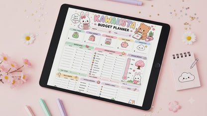 Kawaii Budget Planner — Printable PDF