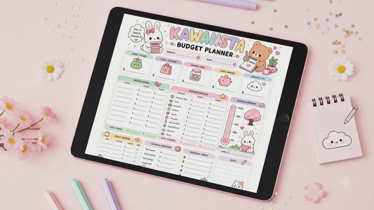 Kawaii Budget Planner — Printable PDF